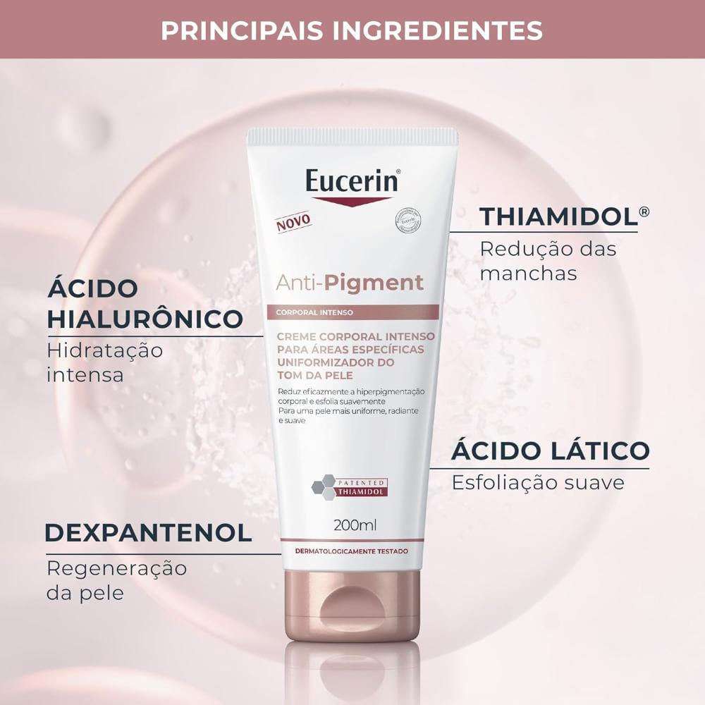 Creme Corporal Intenso Eucerin Anti-Pigment Áreas Especificas - 200ml