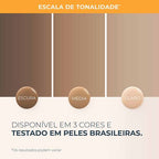 Eucerin Sun Protetor Solar Facial com Cor Hydro Fluid FPS70 Escura