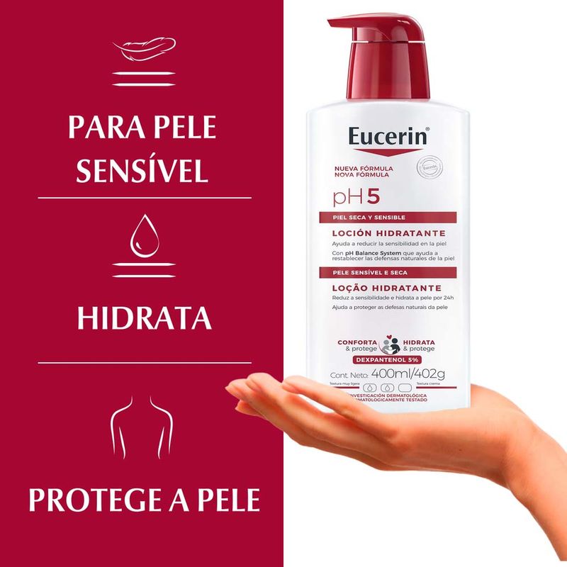 Loção Corporal Hidratante Eucerin pH5 400ml