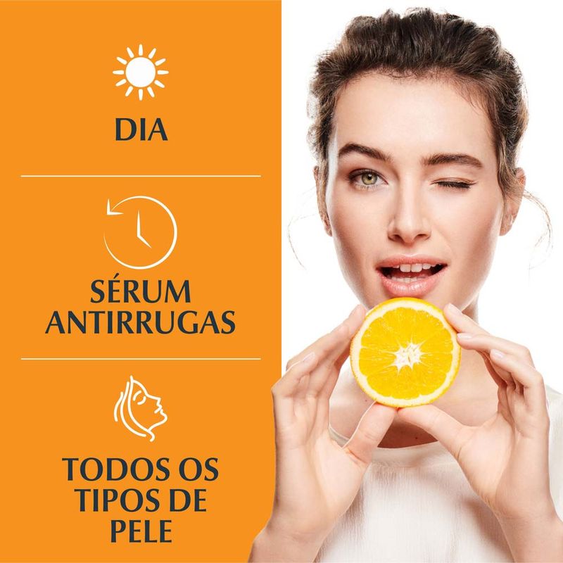 Sérum Antirrugas e Antioxidante Eucerin Hyaluron-Filler Vitamin C 8ml