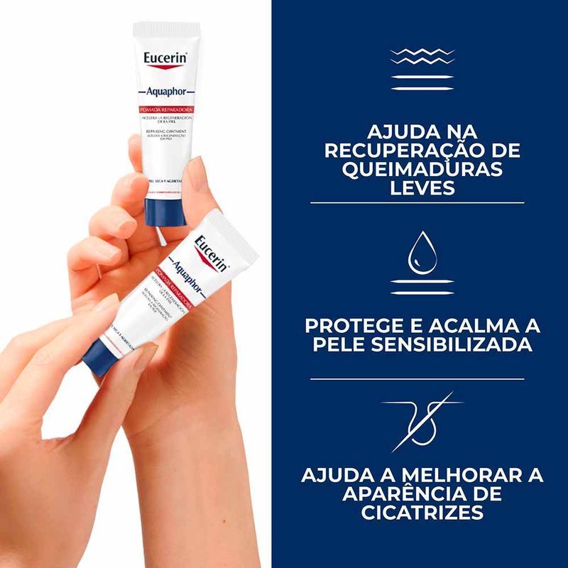 Eucerin Pomada Reparadora Intensiva Aquaphor DuoPack 2x10ml