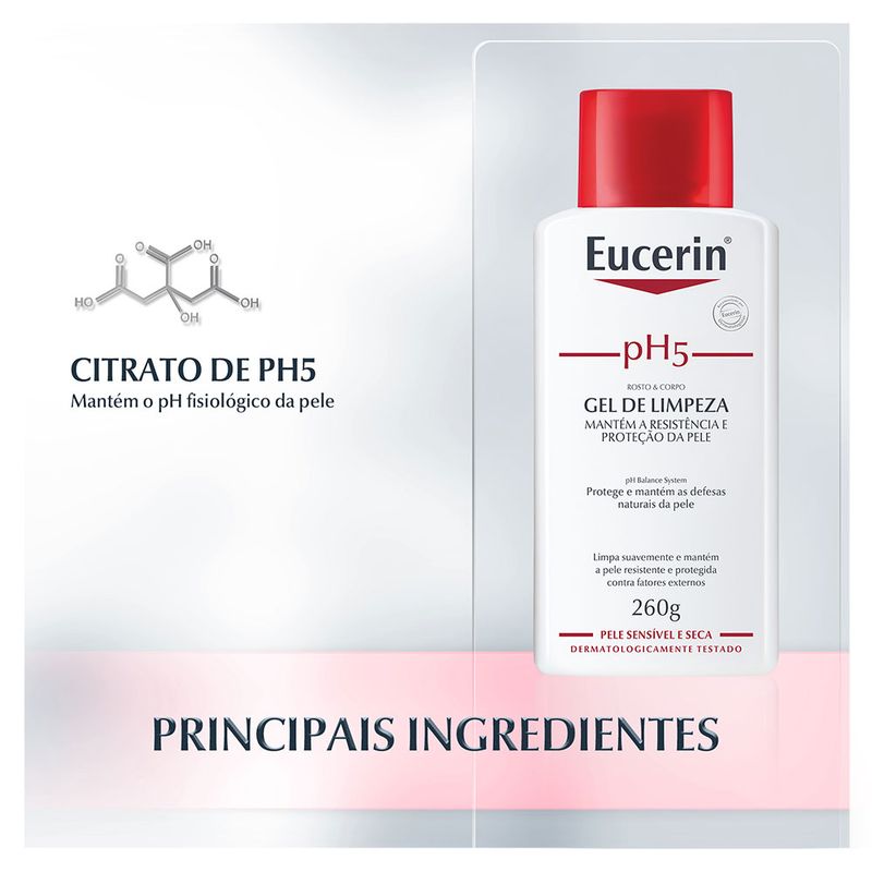 Gel de Limpeza Eucerin Ph5 260,4g