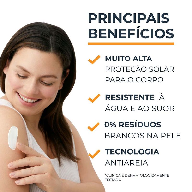 EUCERIN Protetor Solar Corporal Toque Seco Oil Control FPS 60 200g